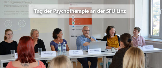 Tag der Psychotherapie an der SFU Linz