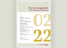 SFU Forschungsbulletin | Ausgabe 02/2022